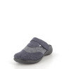 chaussons Westland bleu marine avec détails argentés